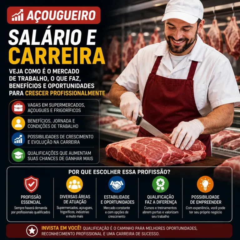 Açougueiro Salário