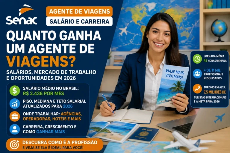 Agente de Viagens Salário