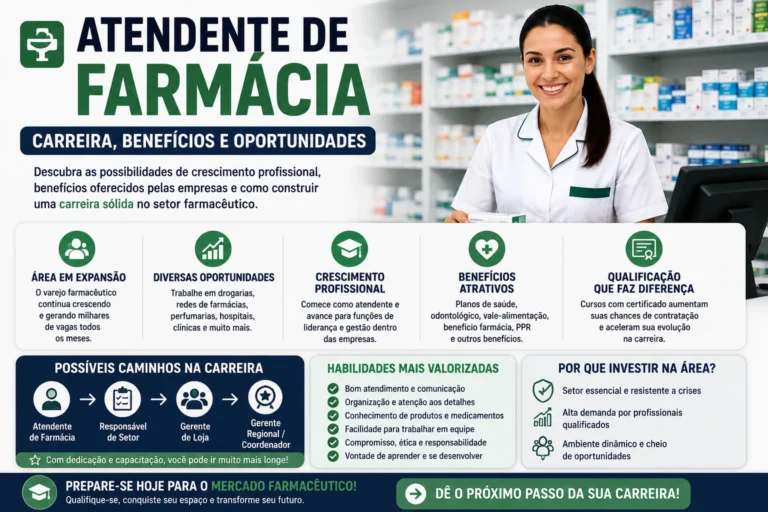 Atendente de Farmácia Salário