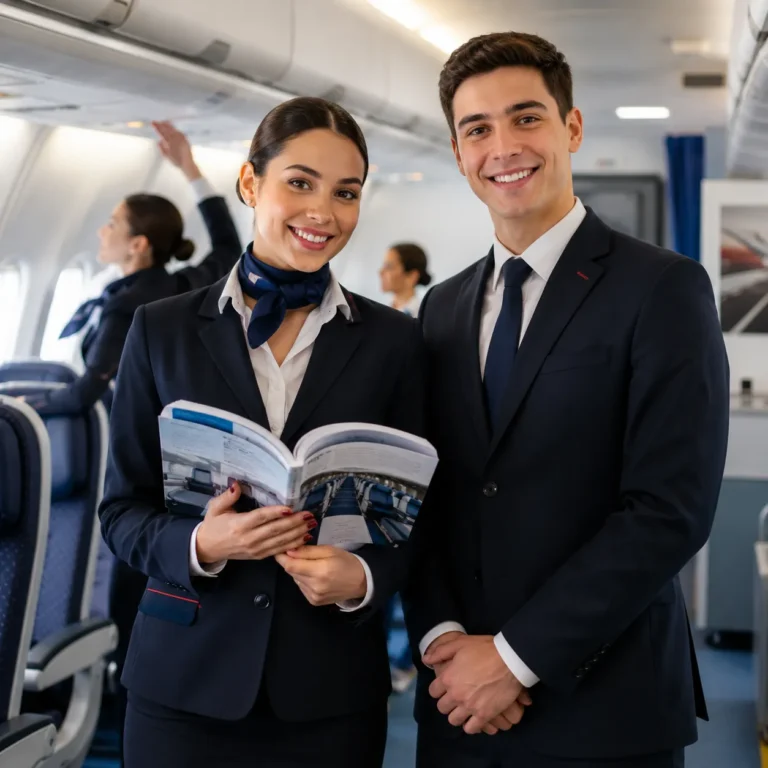 Curso de Aeromoça e Comissário de Bordo Gratuito
