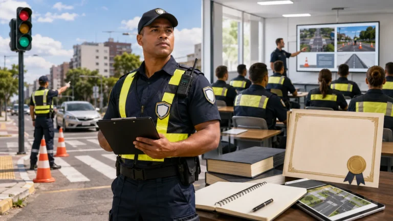Curso de Agente de Trânsito Como Funciona