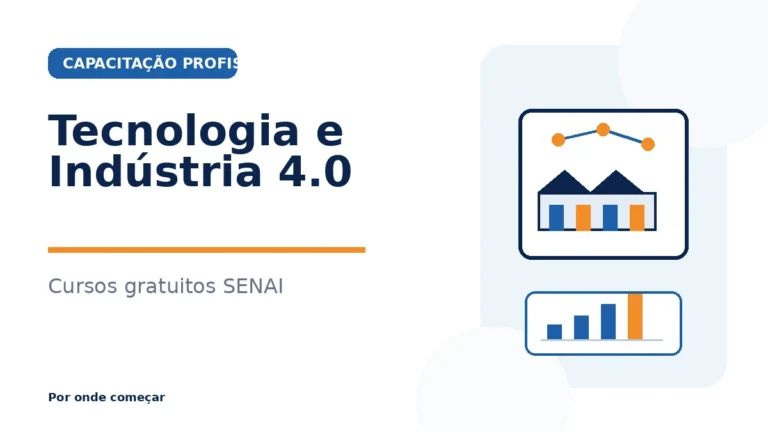 Cursos Gratuitos de Tecnologia e Indústria no SENAI