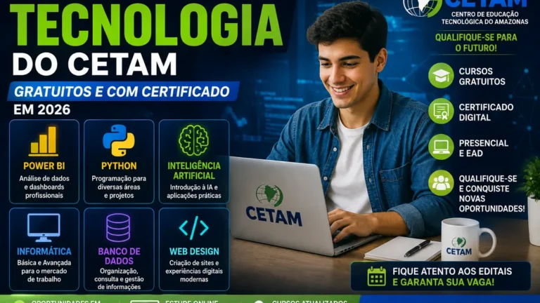 Cursos de Tecnologia CETAM