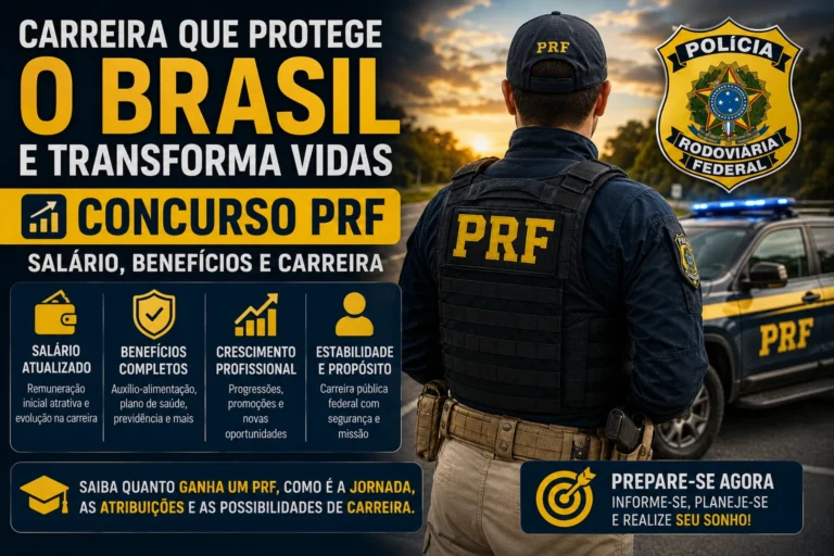PRF salário