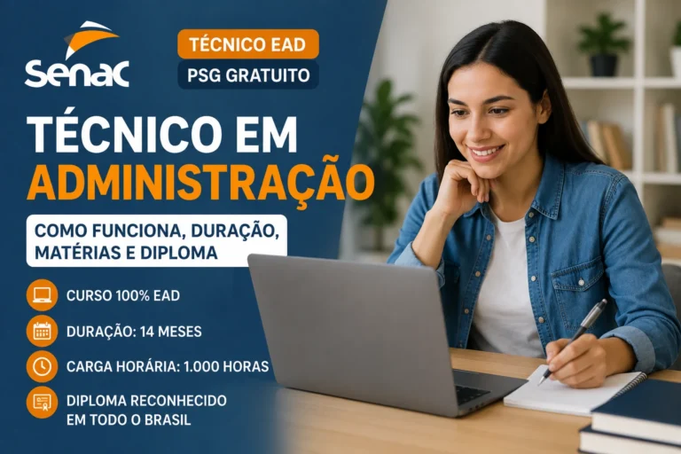 Técnico em Administração EAD Senac
