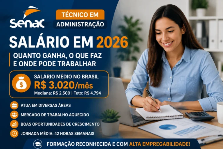 Técnico em Administração Salário