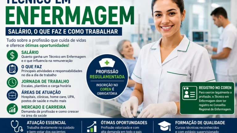 Técnico em Enfermagem Salário