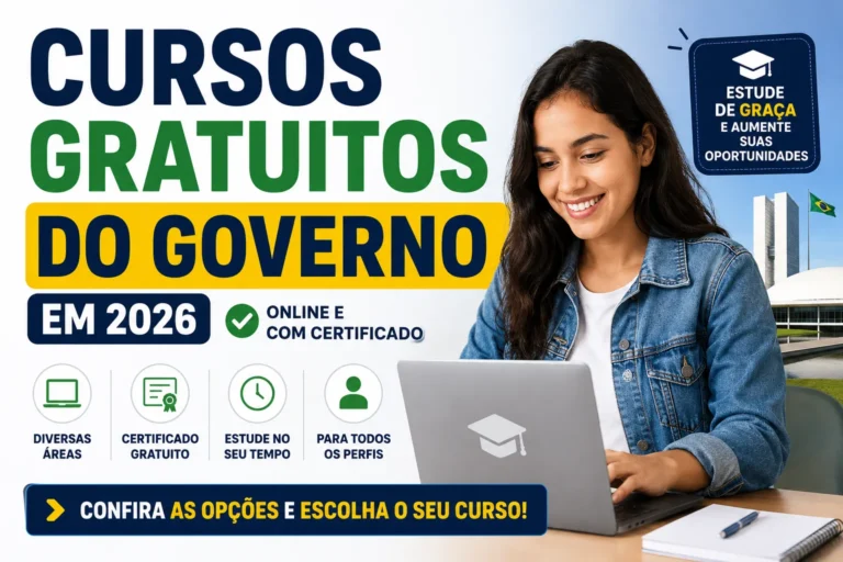 cursos gratuitos do governo