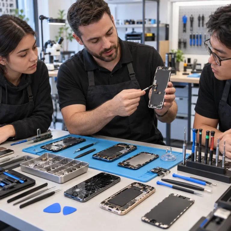 Como Funciona o Curso de Troca de Tela em Celulares Android e iPhone